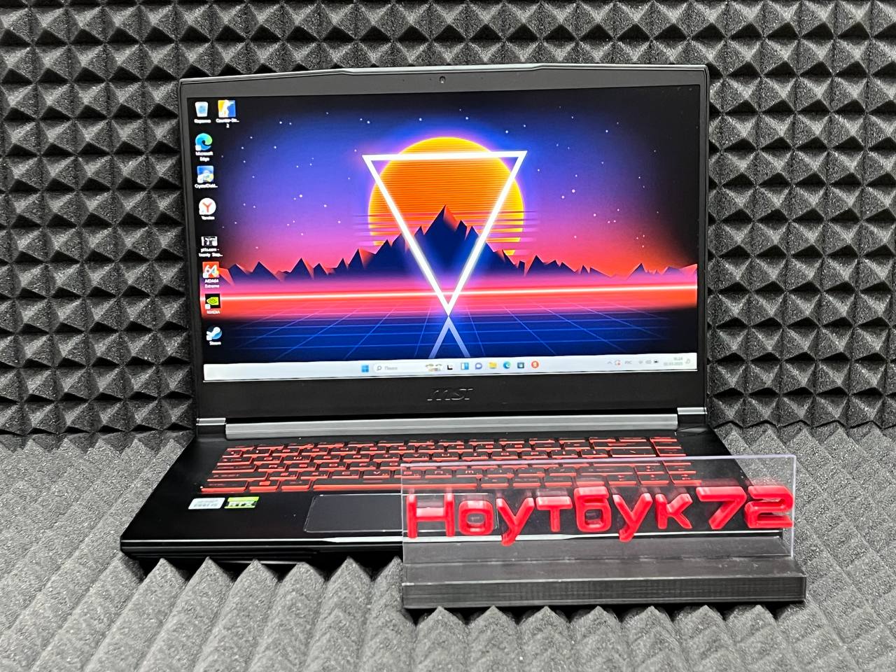 Ноутбук MSI GF65 10UE-287-BB51050H16GXXDX10SH