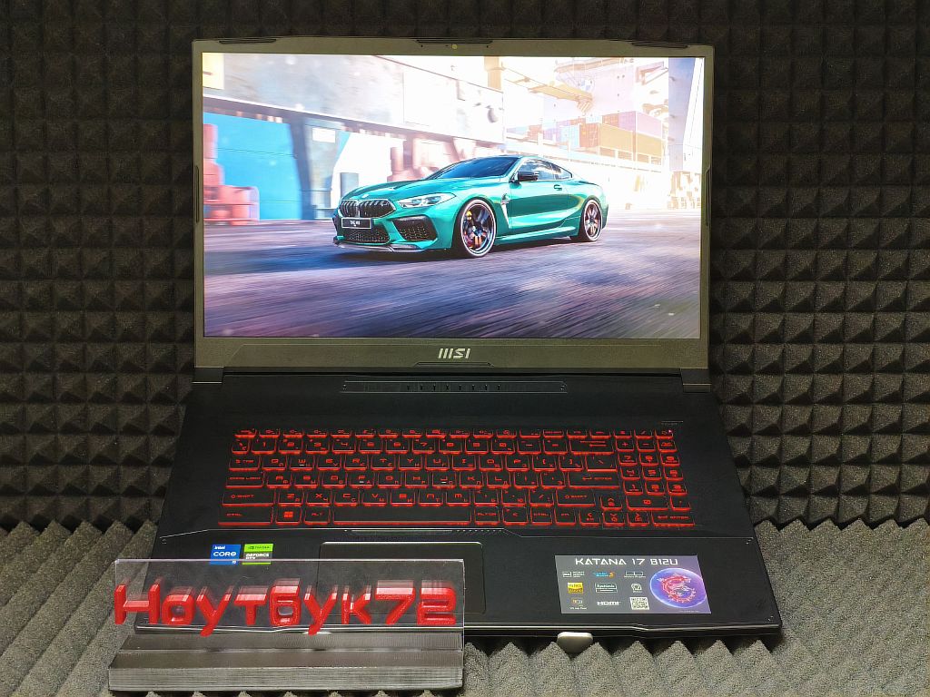 Ноутбук MSI Katana 17 B12UCX-1005XRU-BB51245H8GXXDXX
