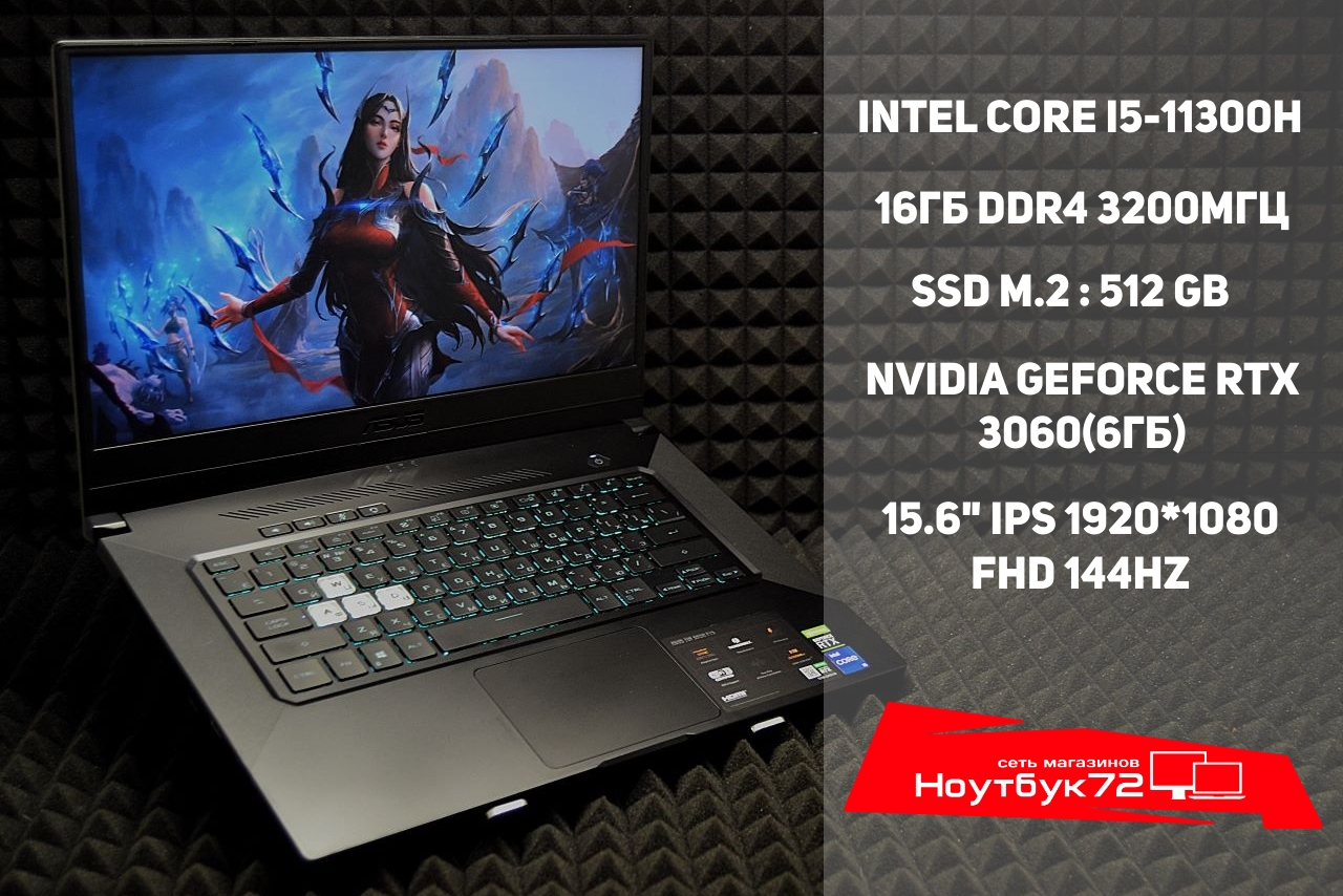 Ноутбук Asus TUF Gaming FX516PMM