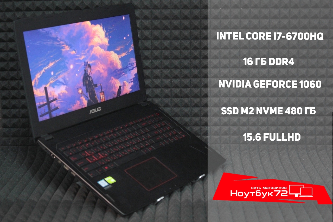 Ноутбук ASUS ROG FX60VM6700