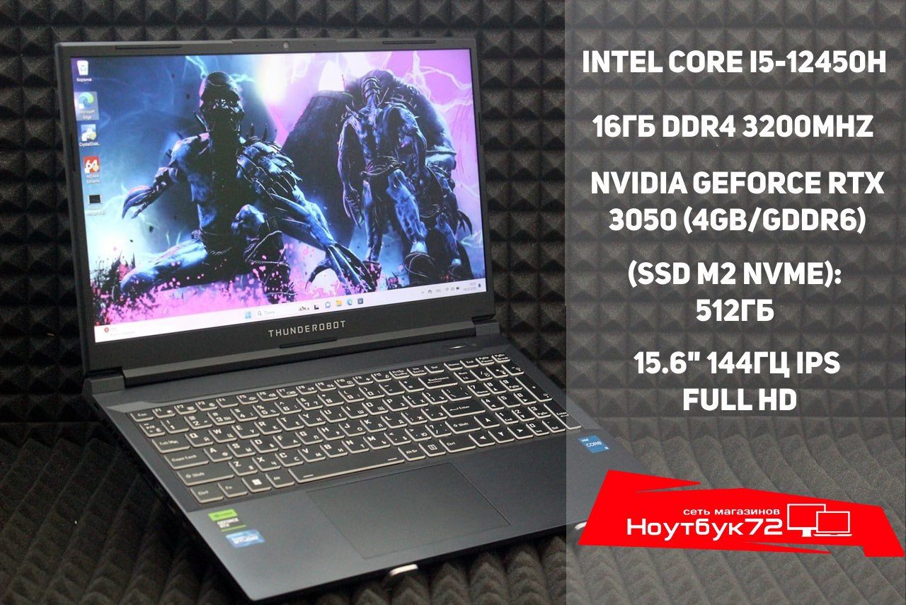 Игровой Ноутбук Thunderobot 911S Core D