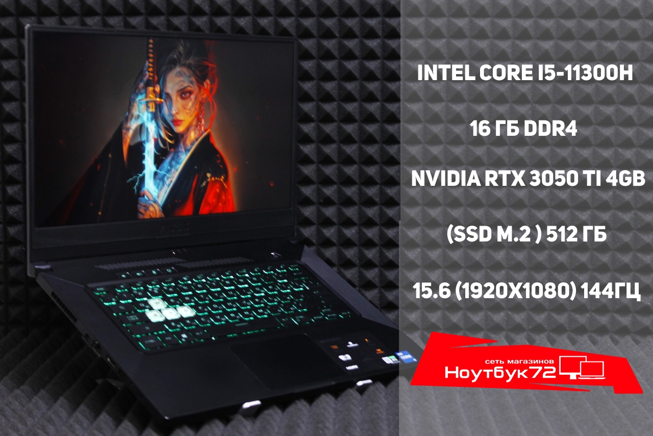Ноутбук ASUS TUF Dash F15 FX516PE-HN004