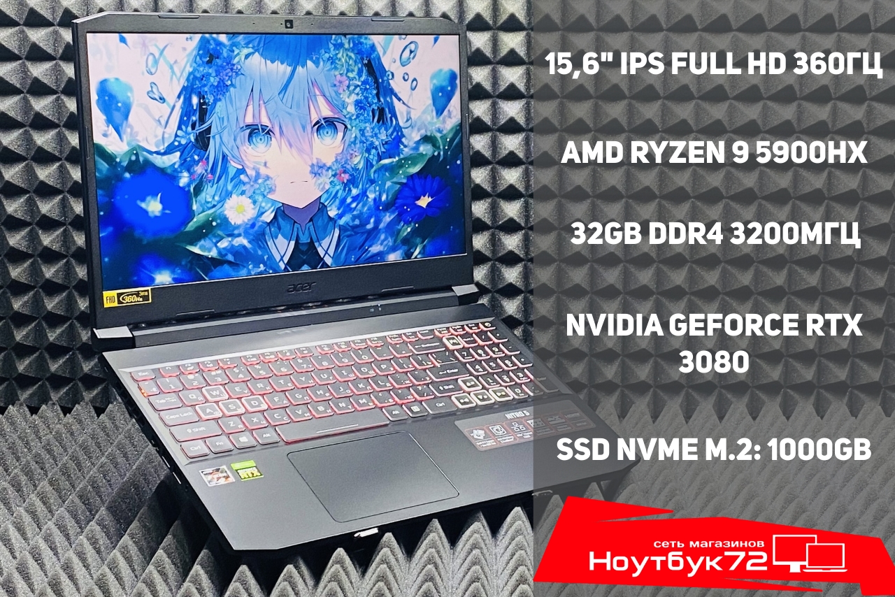 Ноутбук Acer Nitro 5 AN515-45-R4-NJ