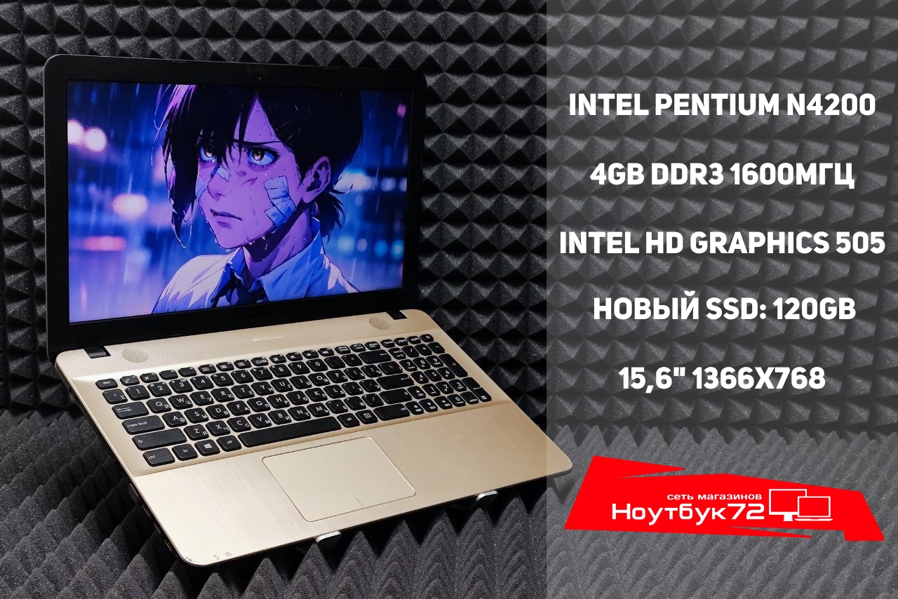 Ноутбук ASUS R541NA-GQ419T
