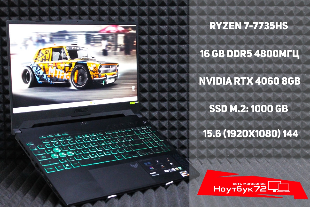 Ноутбук ASUS Tuf Gaming A15 FA507NV-LP023