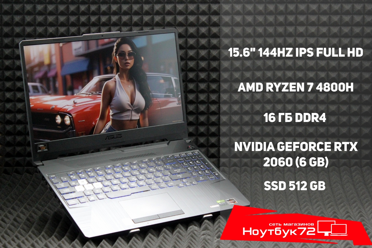 Ноутбук Asus TUF Gaming A15 (FA506IV4800) (z)