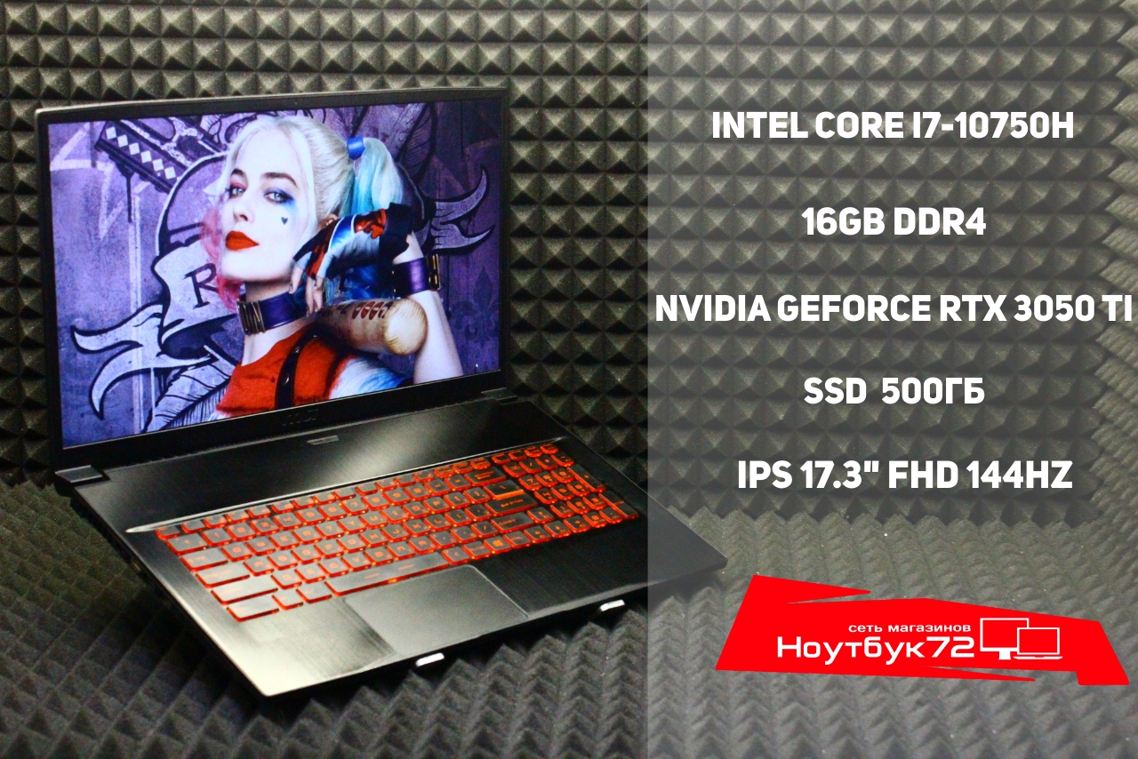 Ноутбук MSI GF75 Thin 10UD-045XRU-BB71075H8