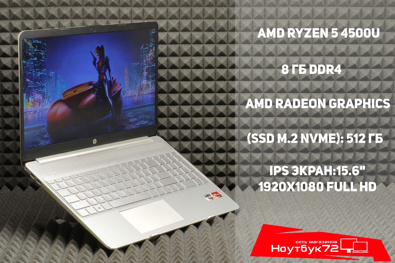 Ноутбук HP Model 15S-eq1054ur