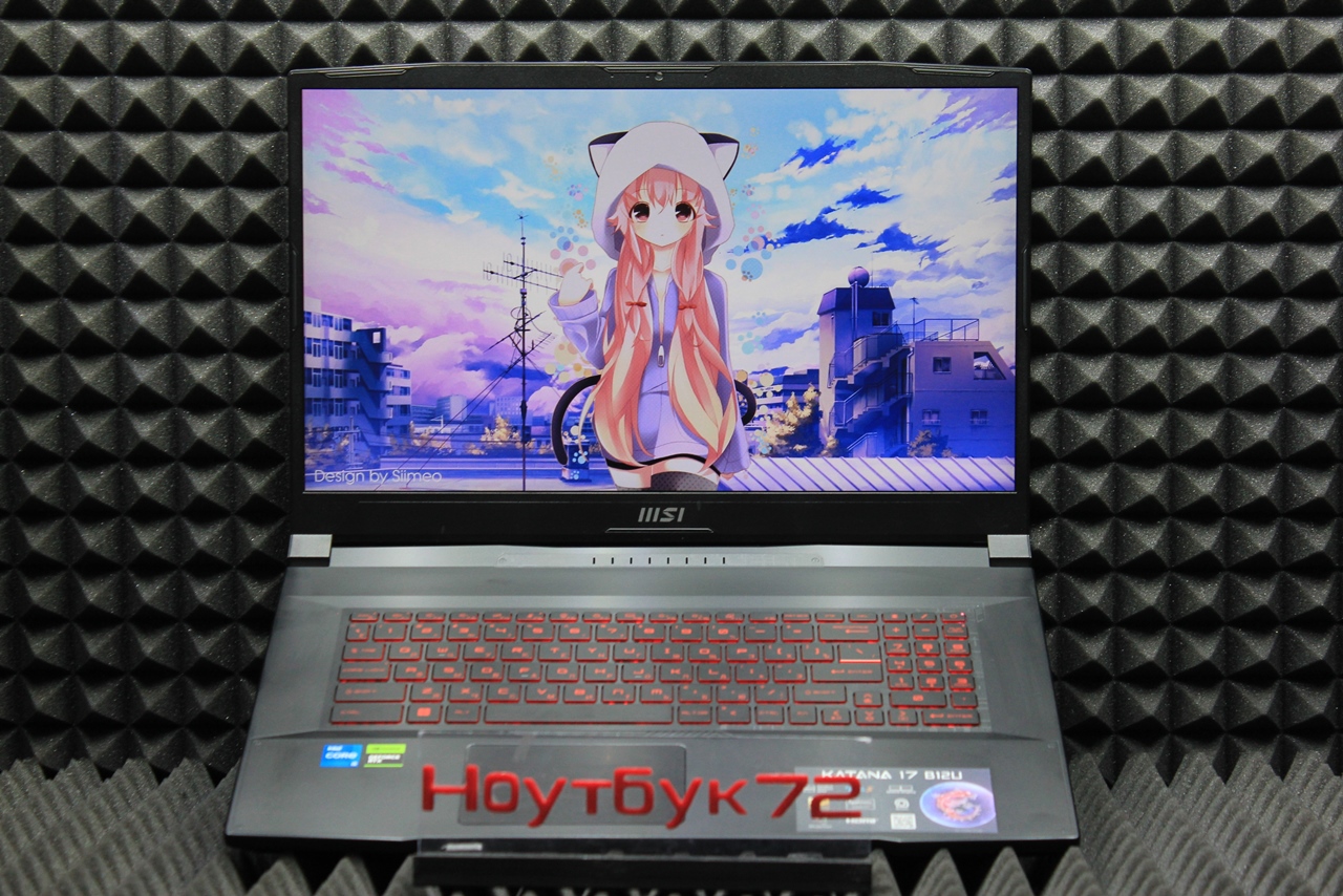 Ноутбук MSI Katana 17 B12UCR-821-XRU