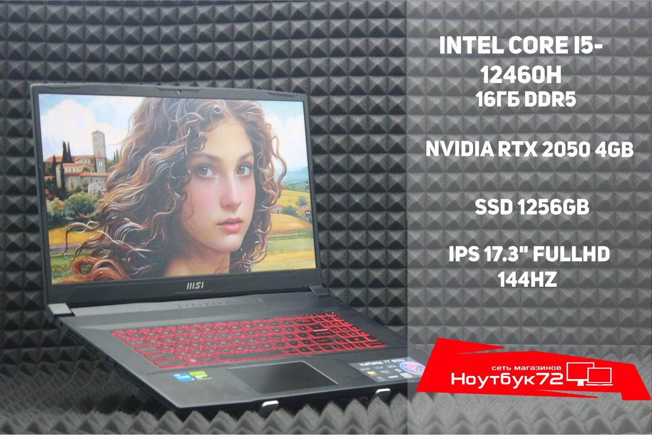 Ноутбук MSI Katana 17 B12UCX-1004XRU