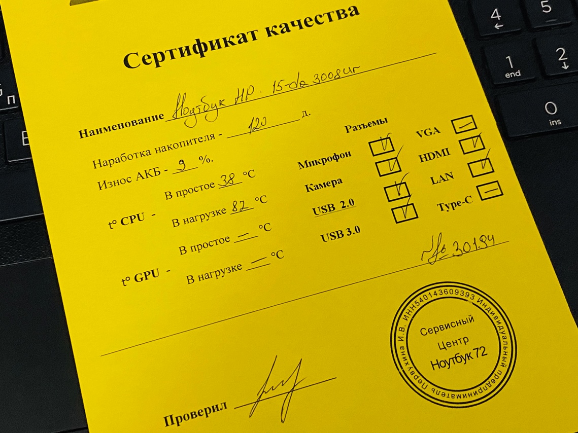 Ноутбук HP 15-da3008ur  (249x9ea)
