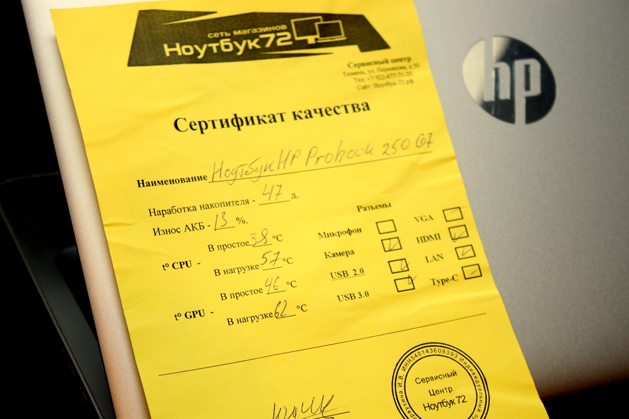 Ноутбук HP ProBook 450 G4