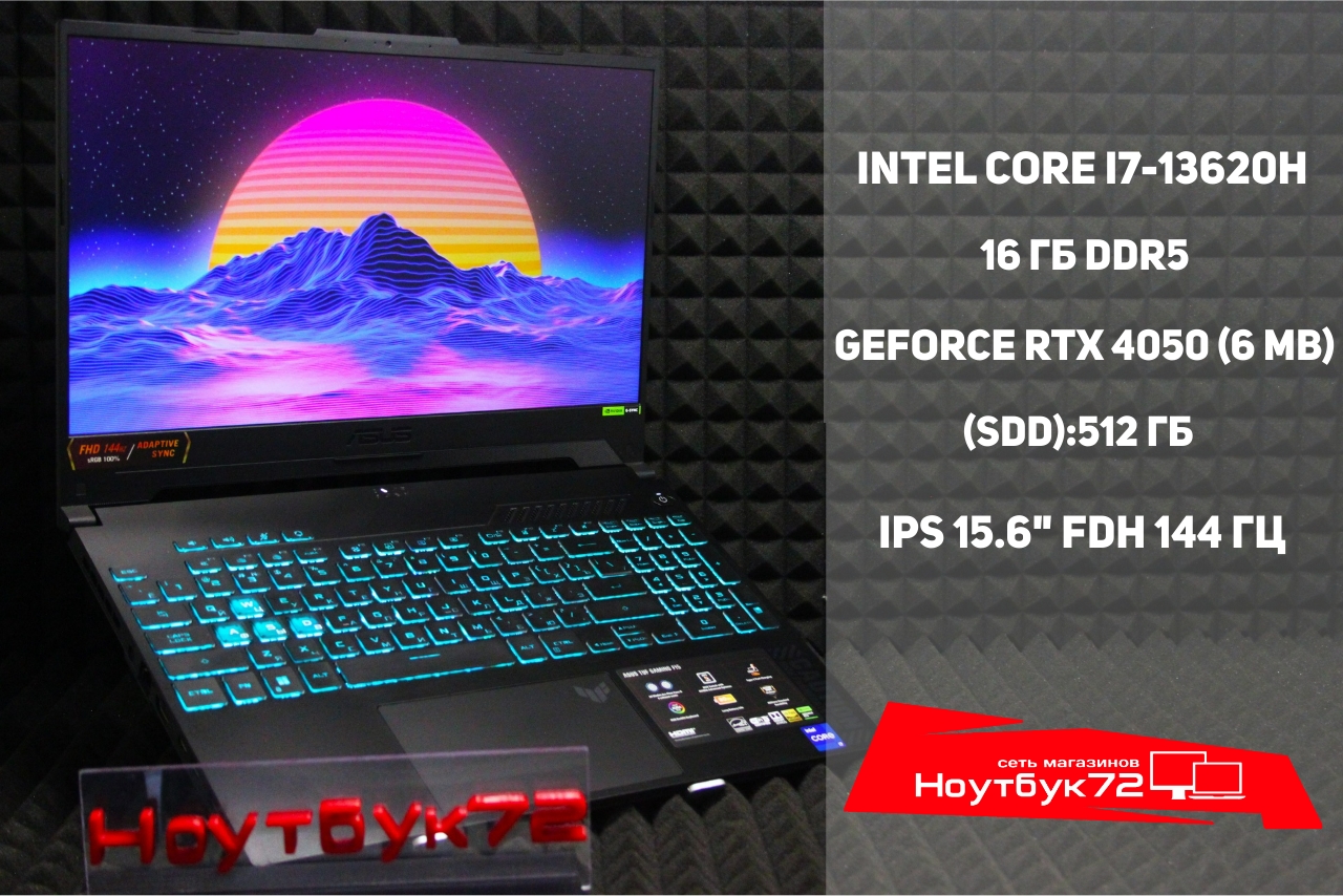 Ноутбук ASUS TUF Gaming F15 FX507VU-LP280