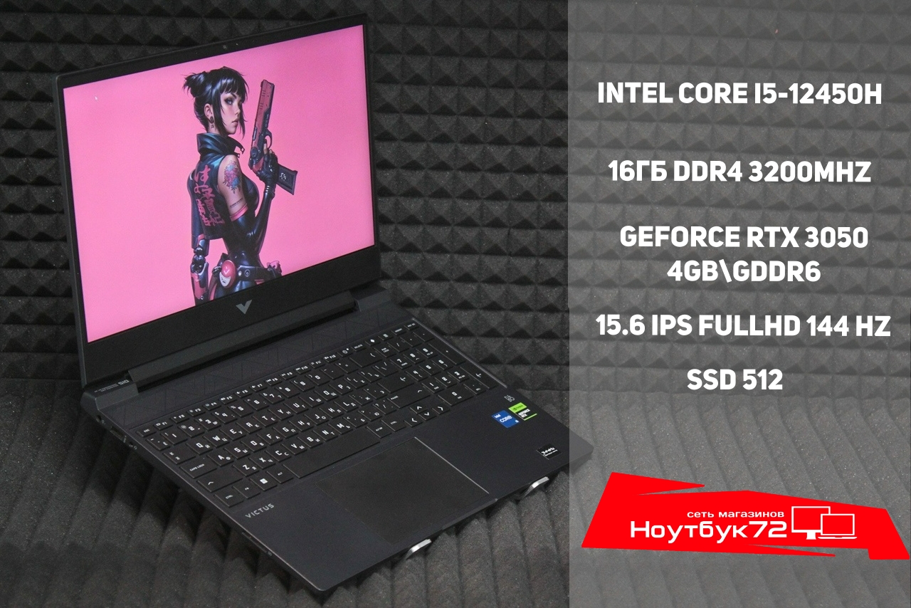 Ноутбук HP Victus 15-fa0065ci