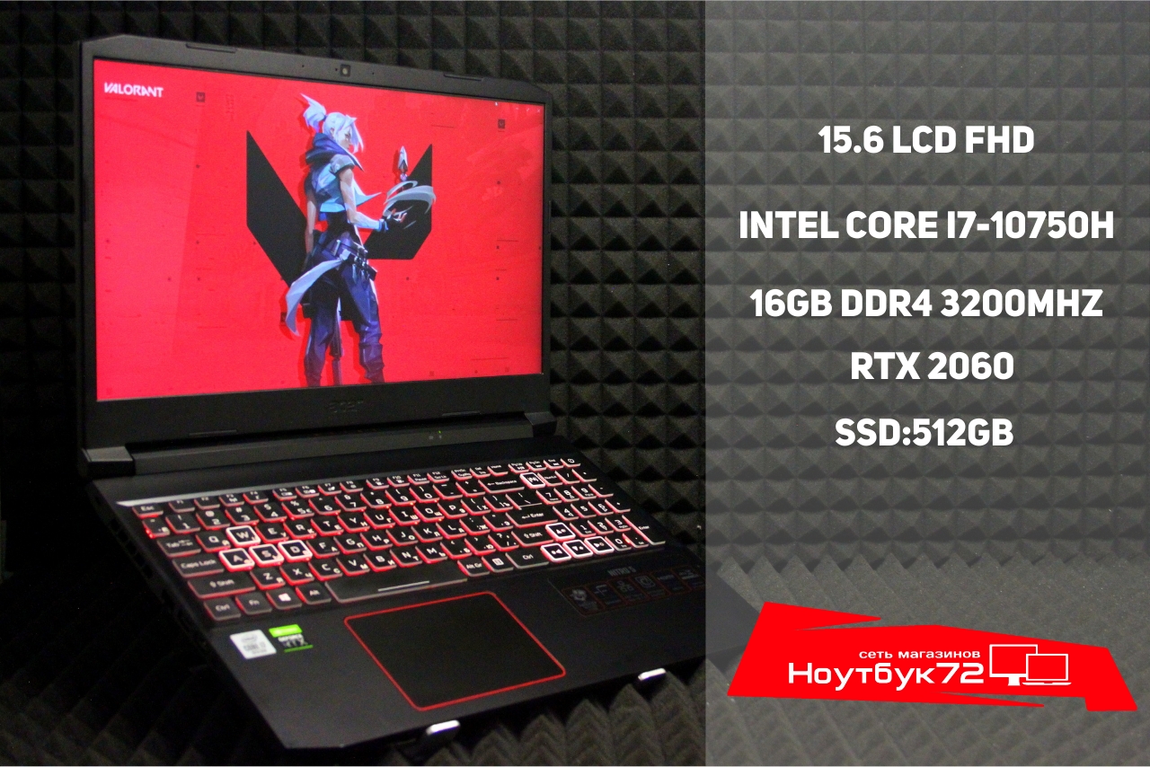 Ноутбук Acer Nitro 5 AN515-55-538W