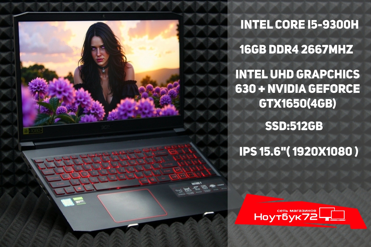 Ноутбук Acer AN-715-51-52VM