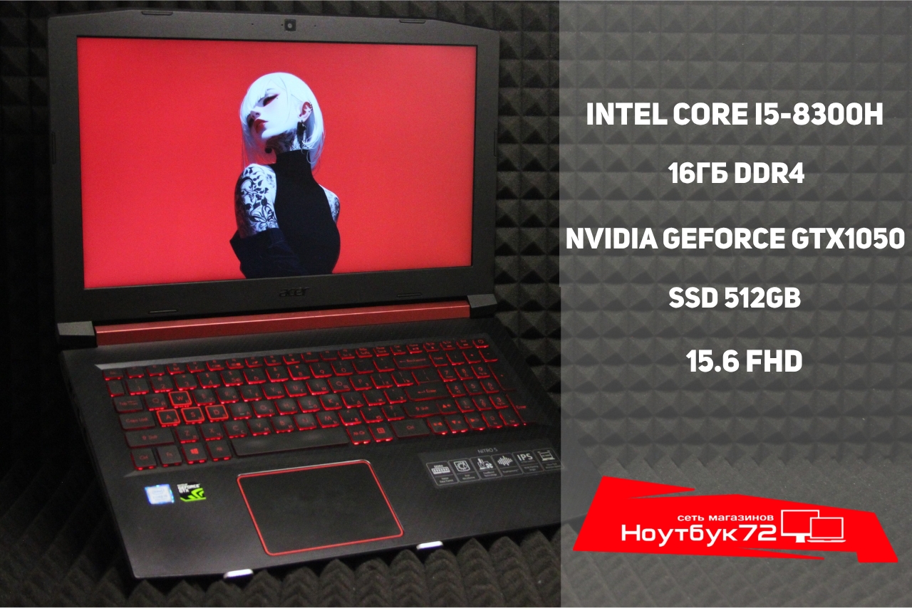 Ноутбук Acer Nitro 5 AN515-52 -55K1 N17C1