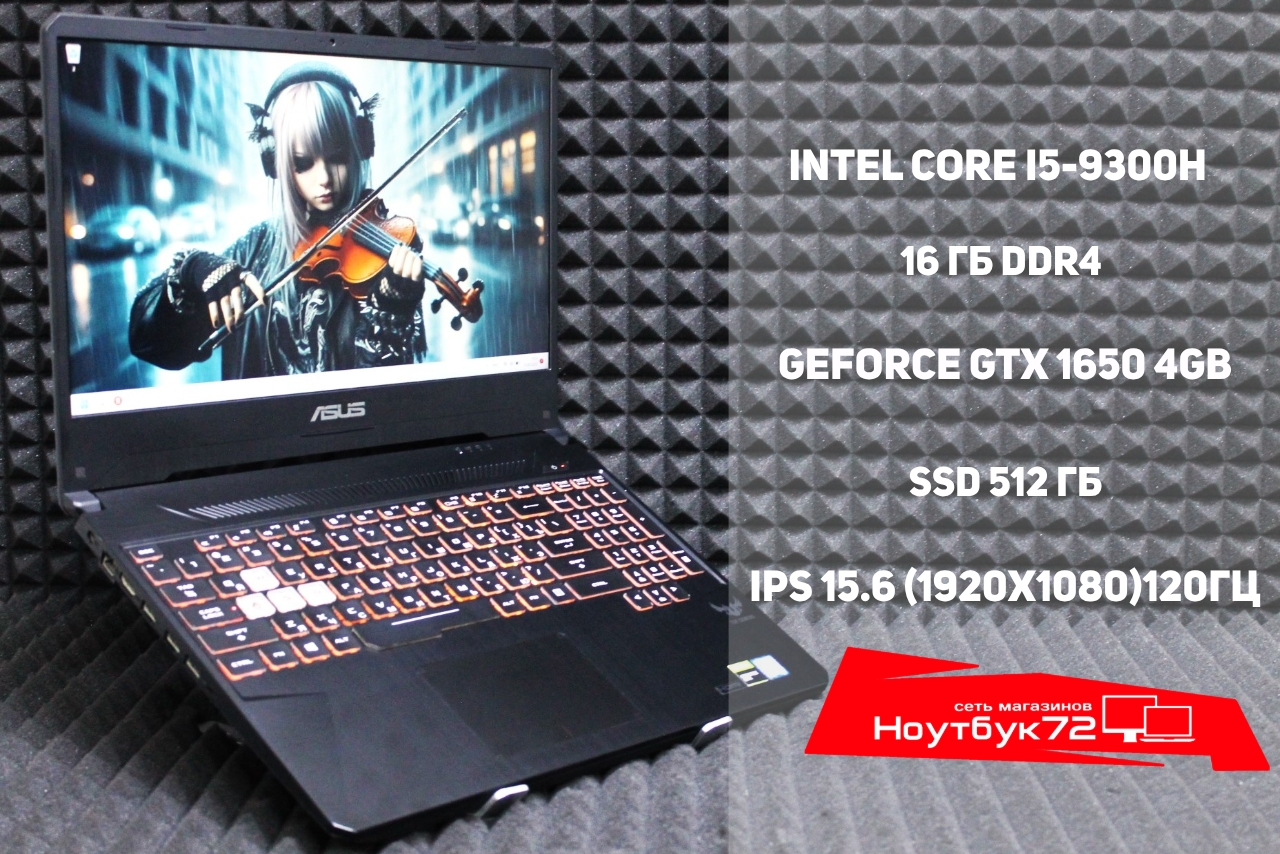 Ноутбук Asus Tuf Gaming FX95GtT9300