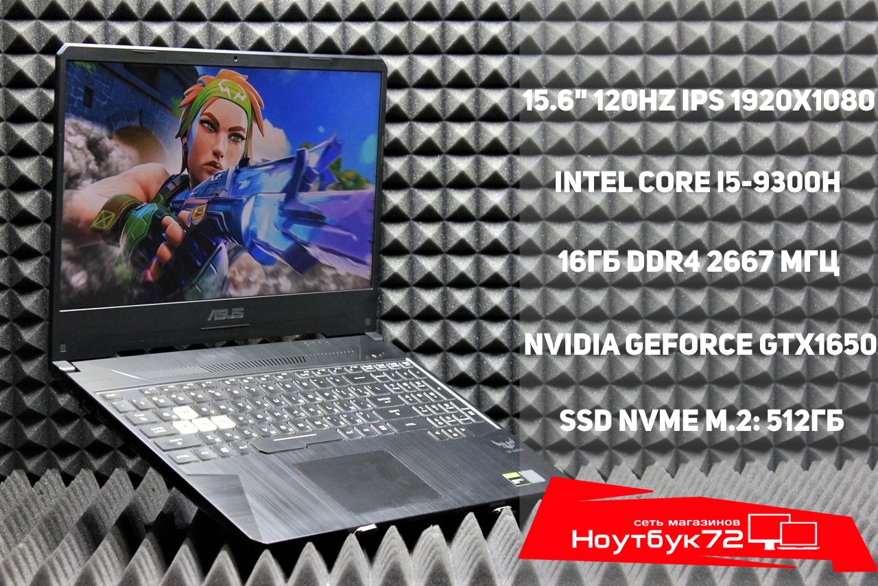 Ноутбук ASUS TUF Gaming FX95-GT9300