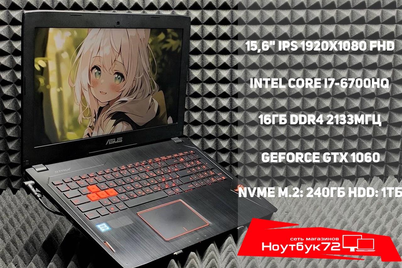 Ноутбук Asus ROG Strix GL502VM-FY005T