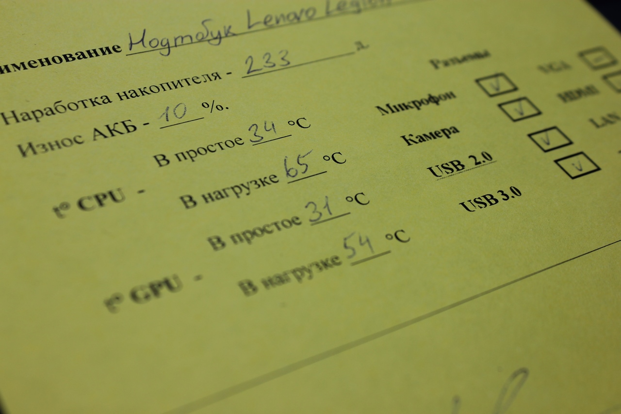 Ноутбук Lenovo Legion 5 15ARH05 82B500GNRK
