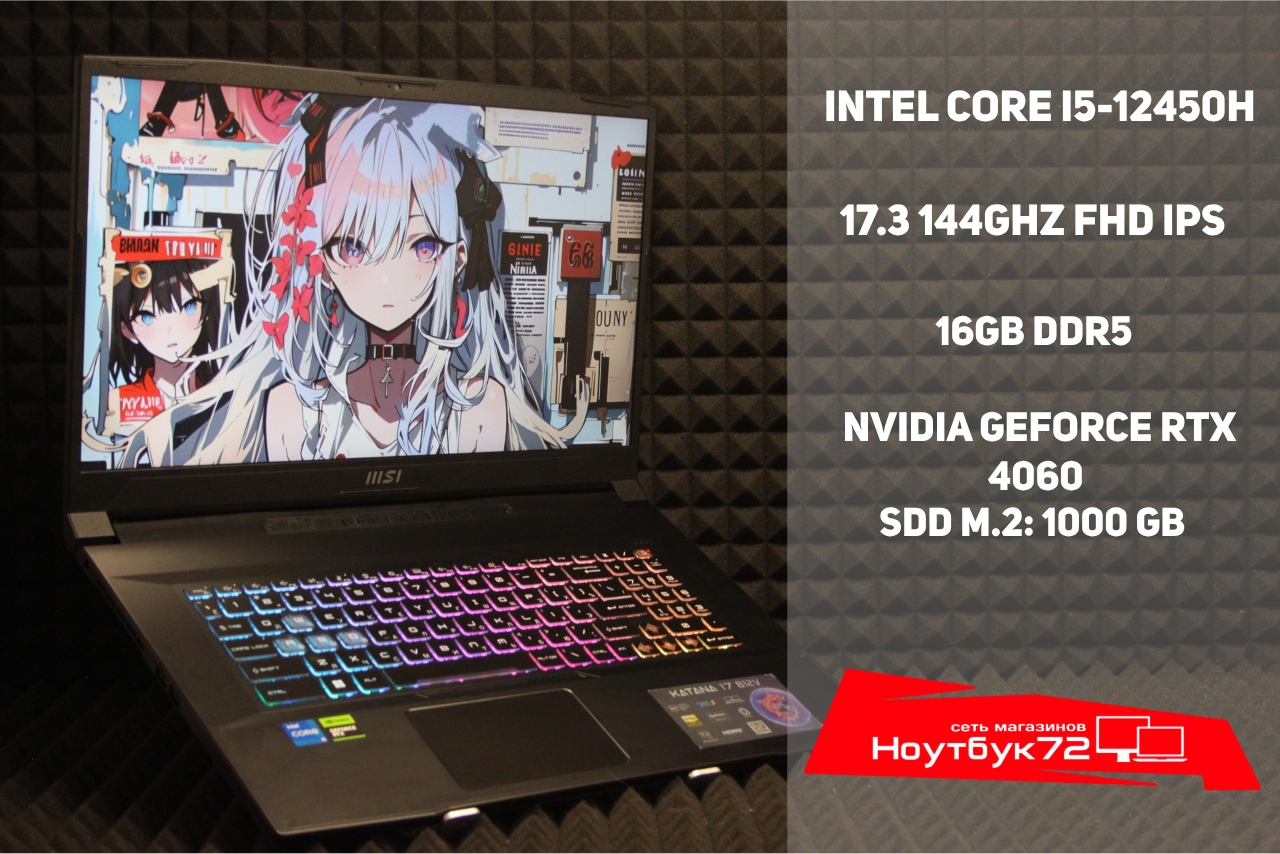 Ноутбук MSI Katana 17 B12VFK-463XRU(r)