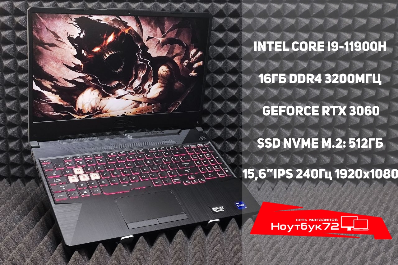 Ноутбук ASUS TUF FX506HM11900
