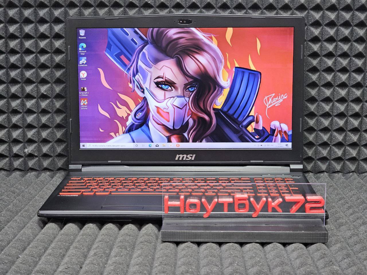 Ноутбук MSI GL63 8RE-416CN-BB7875H8G1T0DX10CH