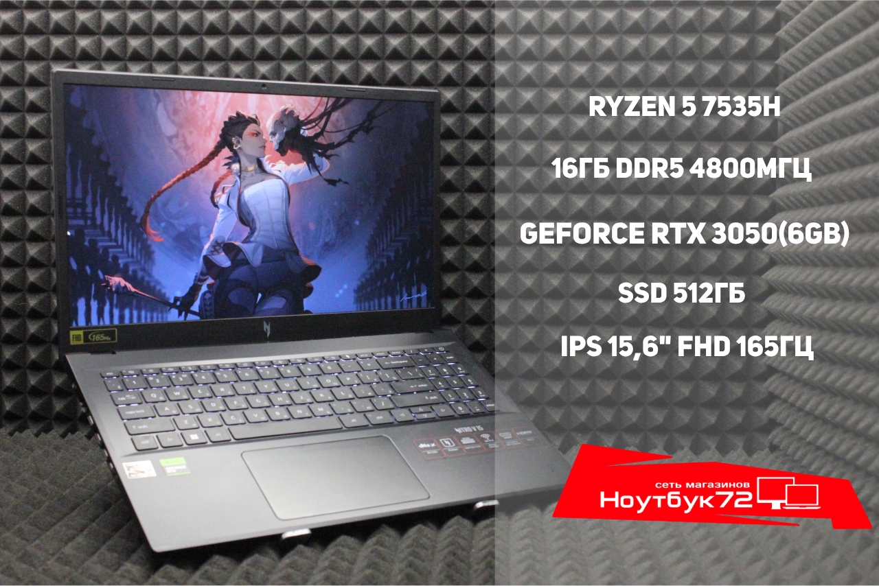 Ноутбук Acer Nitro V15 ANV15-41-R6KL