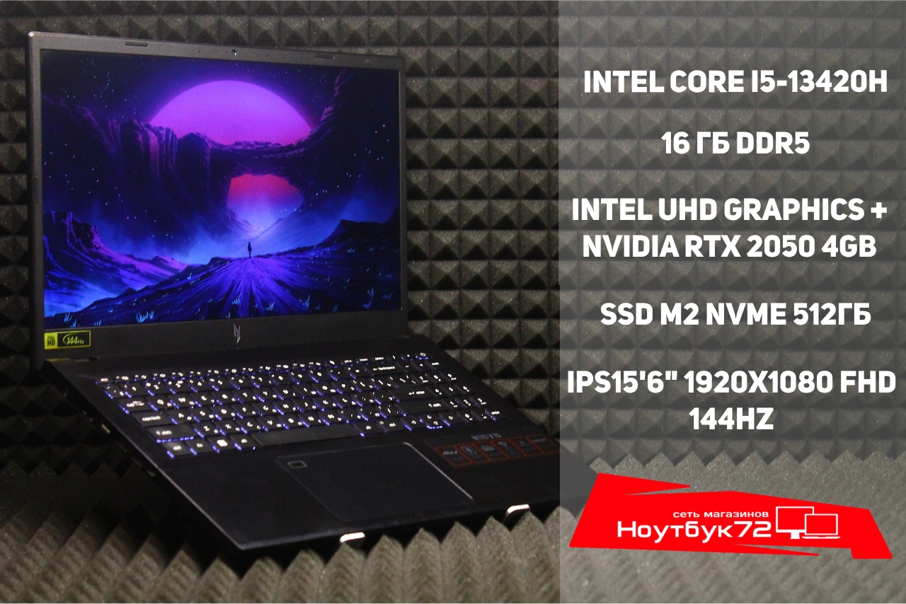 Ноутбук Acer Nitro V 15 ANV15-51-58UL