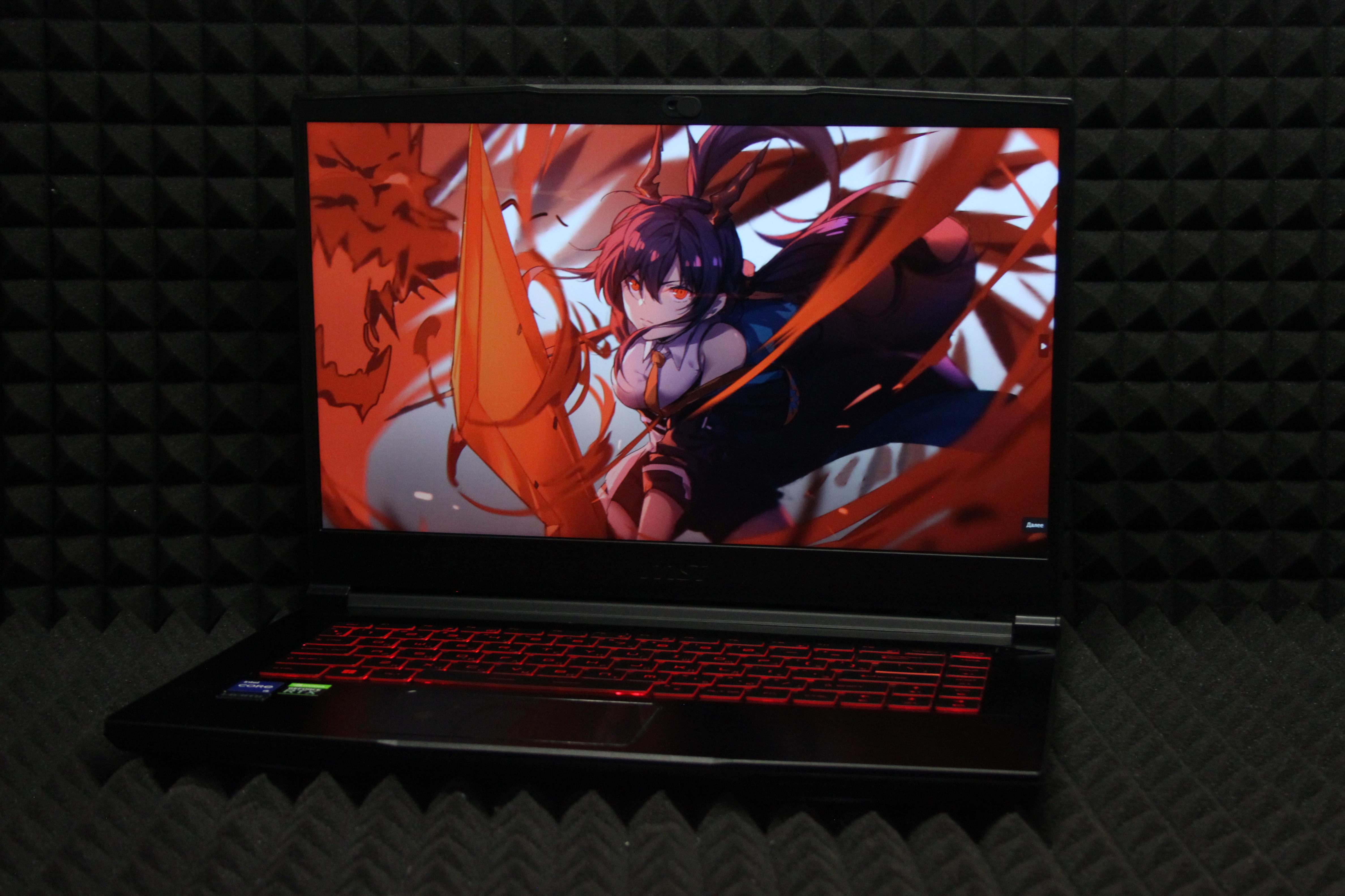 Ноутбук MSI GF63 Thin 11UC-255XRU