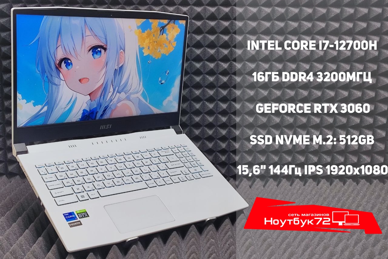 Ноутбук MSI Sword 15 A12UE-487XRU--