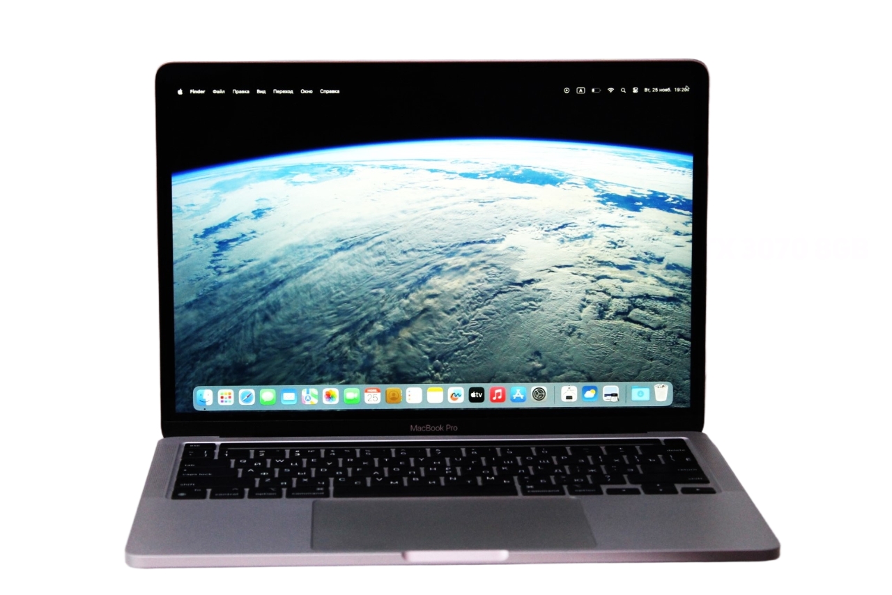 MacBook Pro 13 (2020, M1), 256 ГБ, M1 (8-core), RAM 8 ГБ, GPU 8-core