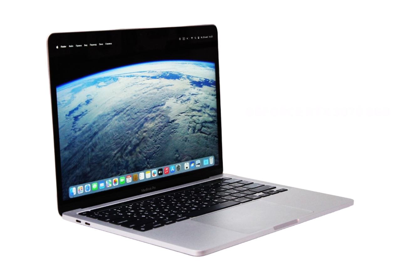 MacBook Pro 13 (2020, M1), 256 ГБ, M1 (8-core), RAM 8 ГБ, GPU 8-core