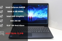 Ноутбук Lenovo V15 IGL (82C3001NAK)-
