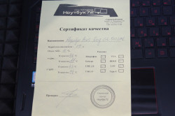 Ноутбук ASUS ROG FX60VM6700