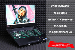 Ноутбук  ASUS TUF Gaming F15 FX506H-HN375