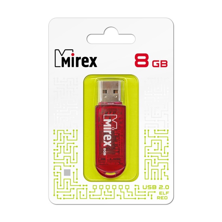Флэш-накопитель 8GB Mirex ELF