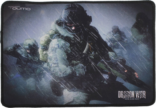 Коврик для мыши Qumo Iron Storm (28x23x3 см)