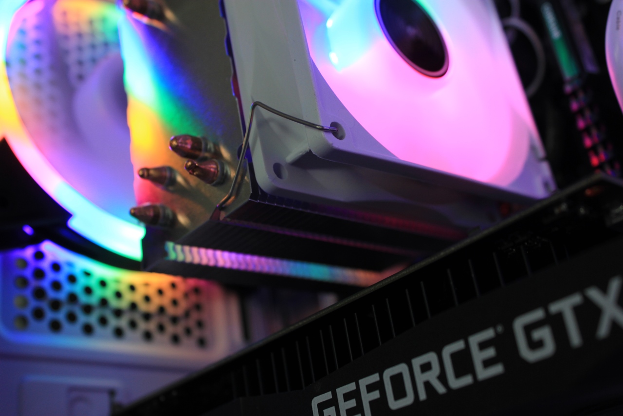 Игровой ПК I3-9/GTX 1650 белый