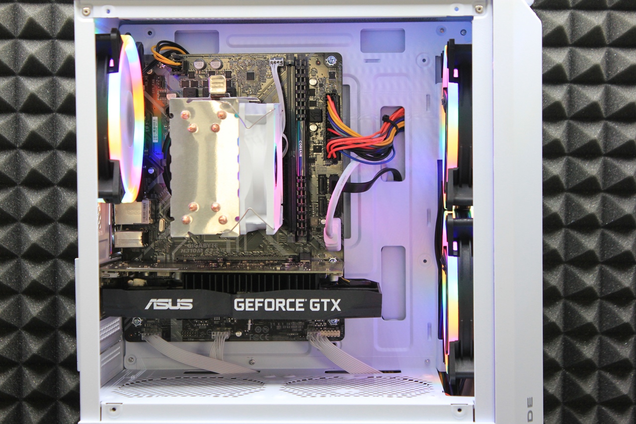 Игровой ПК I3-9/GTX 1650 белый