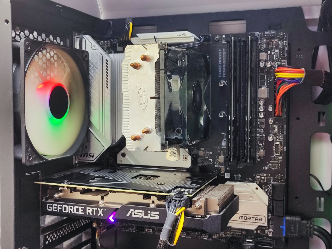 Игровой ПК Ryzen 5 3500X RTX 3050 16GB RAM