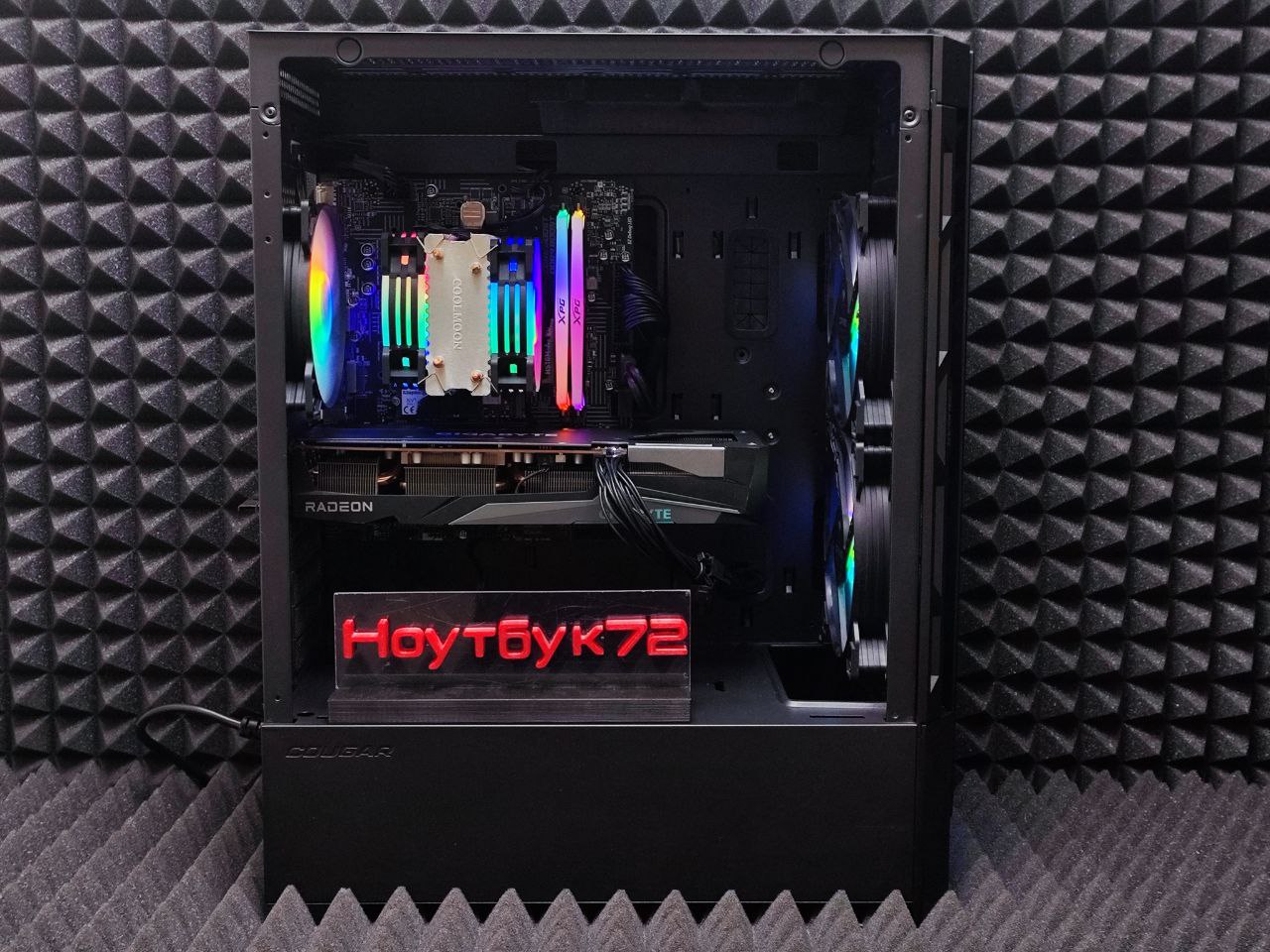 Игровой ПК i5-11400f RX 6650XT 16RAM 500SSD