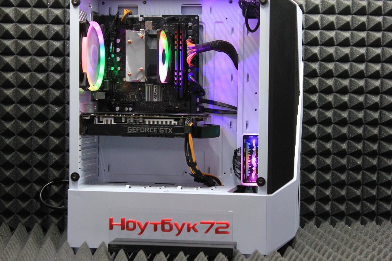 Игровой ПК GTX 1660 / Core i3-10100F / 16 ГБ / SSD+HDD