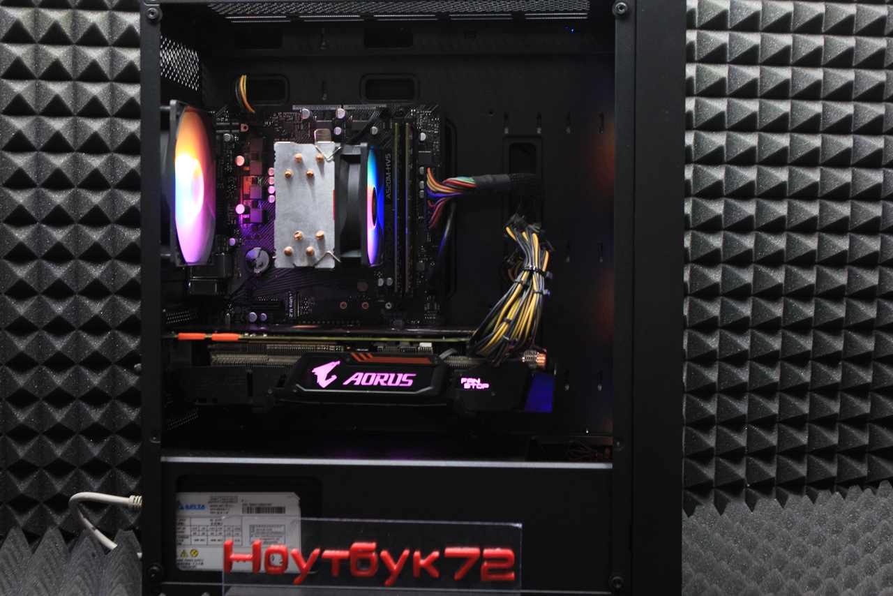 Игровой ПК Ryzen 5 5500 / GTX 1080 Ti / 16 ГБ / SSD+HDD