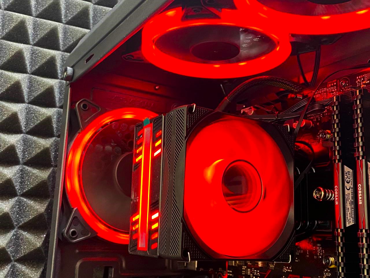 Игровой ПК Ryzen 5 2600 RX 470 16RAM SSD+HDD