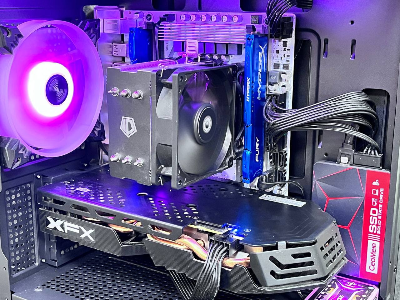 Игровой ПК Xeon E5 2683 \ RX 580