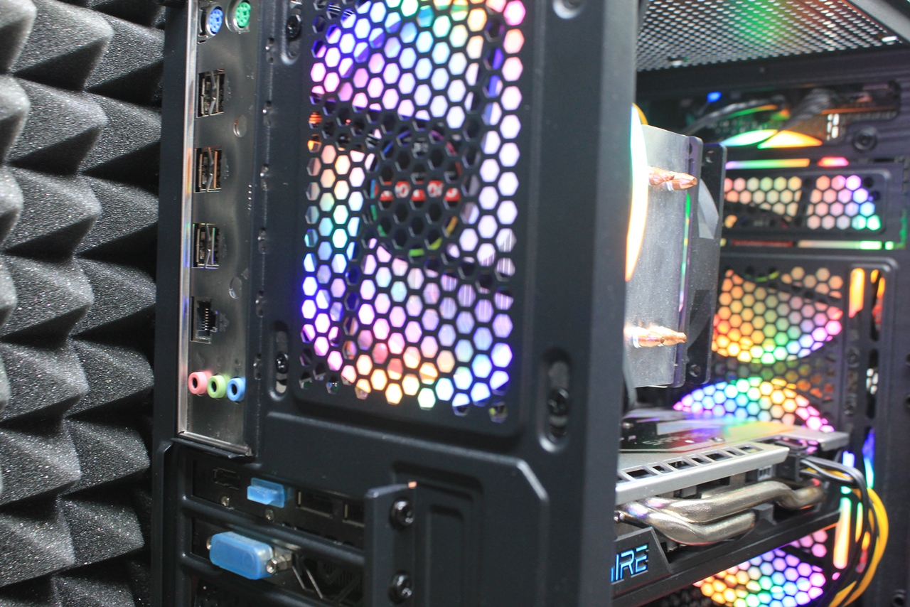 Игровой ПК Xeon E5-2650 V2/RX 580 4GB/16GB/SSD256