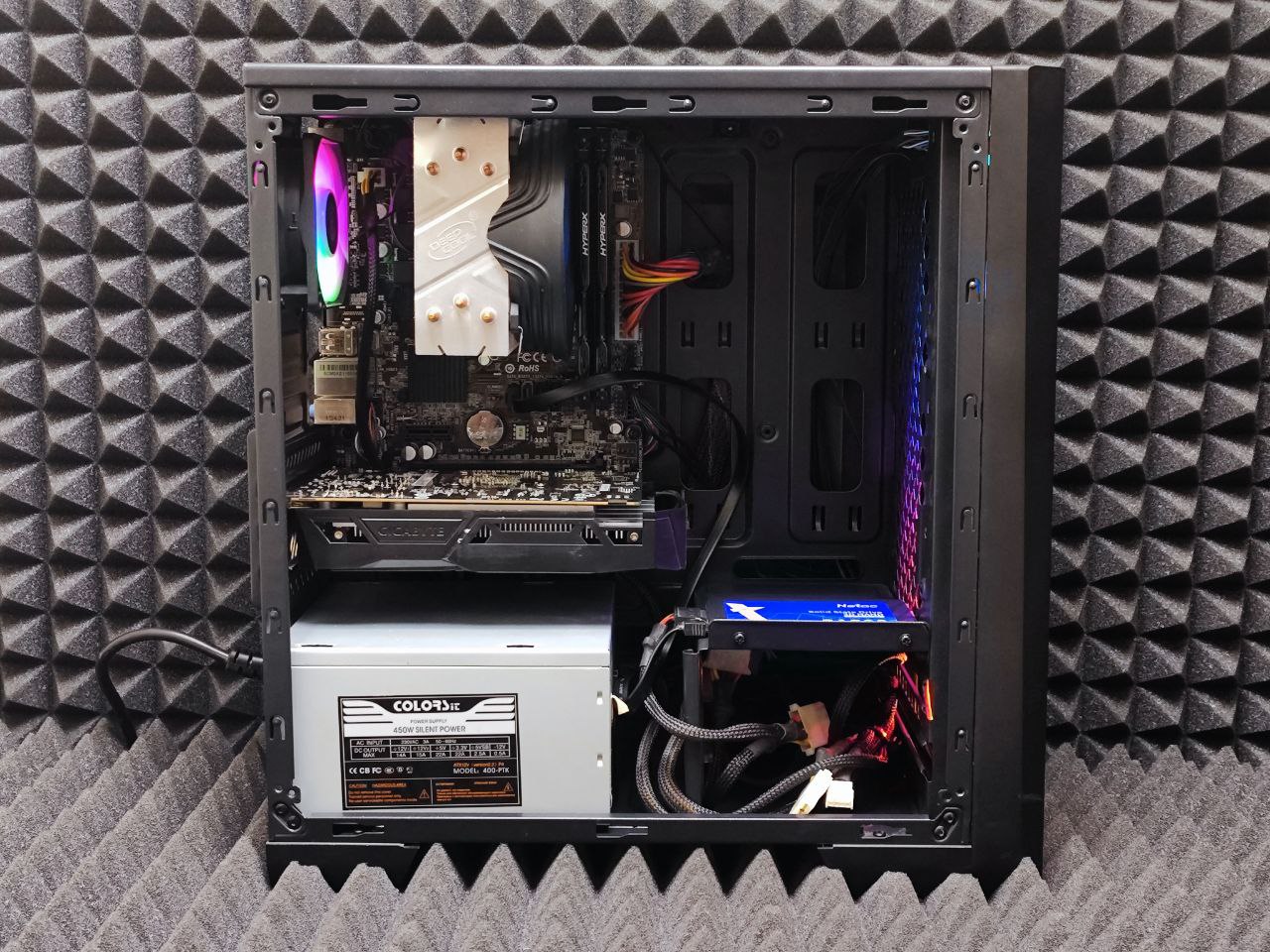 Игровой ПК i5-4670 GTX 1050 16RAM 256SSD