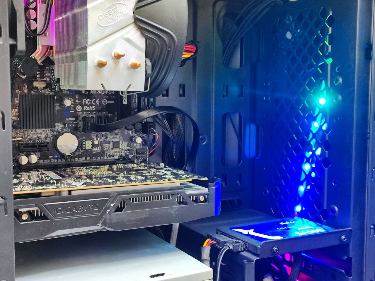 Игровой ПК i5-4670 GTX 1050 16RAM 256SSD